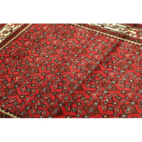 Tappeto Hamadan Persia marrone blu 112x141
