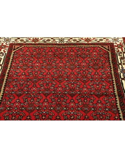 Tappeto Hamadan Persia marrone blu 112x141