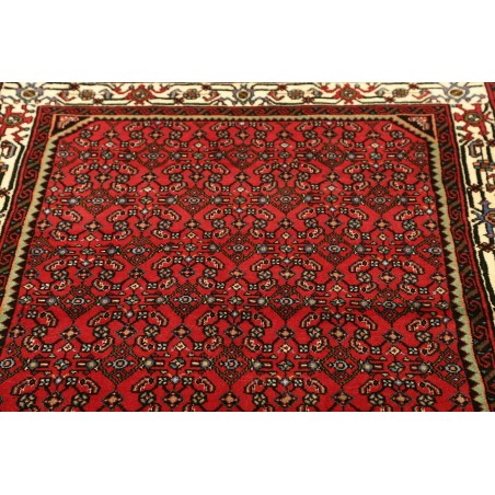 Tappeto Hamadan Persia marrone blu 112x141