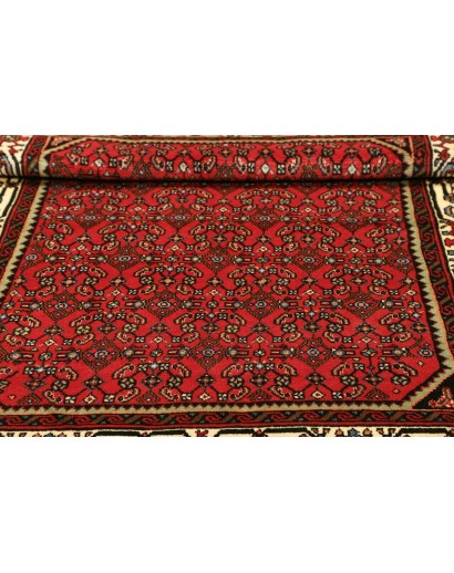 Tappeto Hamadan Persia marrone blu 112x141