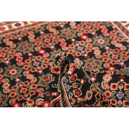 Tappeto Hamadan Persia grigio giallo 100x144