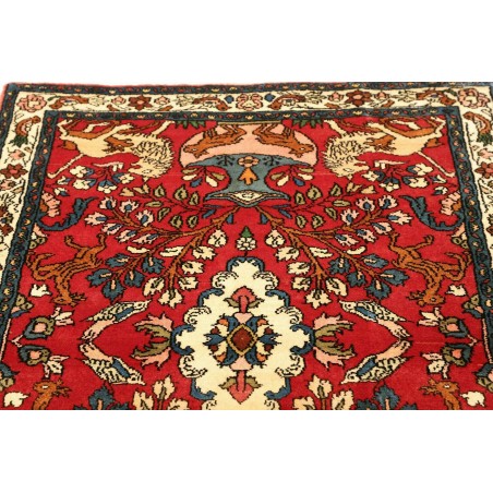 Tappeto Hamadan Persia marrone giallo 110x154