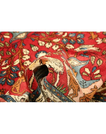 Tappeto Hamadan Persia marrone giallo 110x154