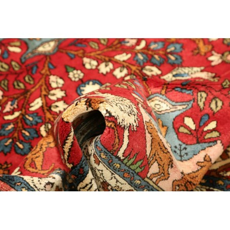 Tappeto Hamadan Persia marrone giallo 110x154