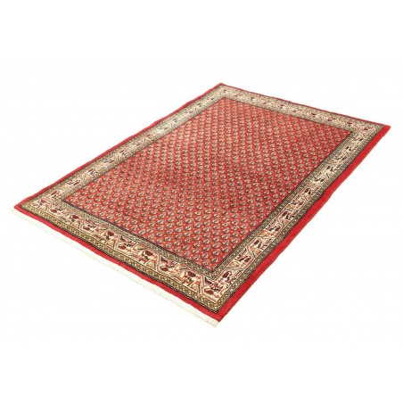 Tappeto Hamadan Persia marrone giallo 110x150