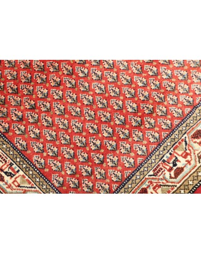 Tappeto Hamadan Persia marrone giallo 110x150