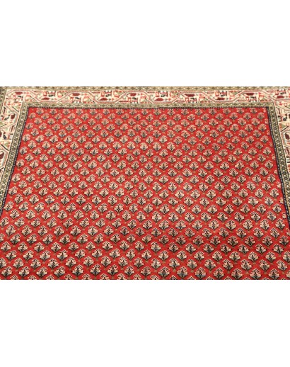 Tappeto Hamadan Persia marrone giallo 110x150