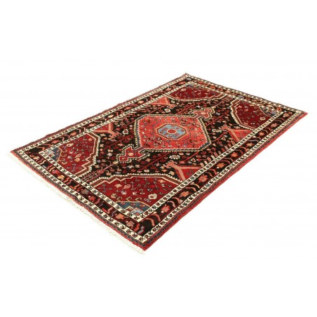 Tappeto Hamadan Persia grigio giallo 114x165