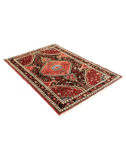 Tappeto Hamadan Persia grigio giallo 114x165