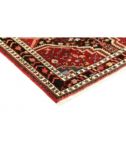 Tappeto Hamadan Persia grigio giallo 114x165