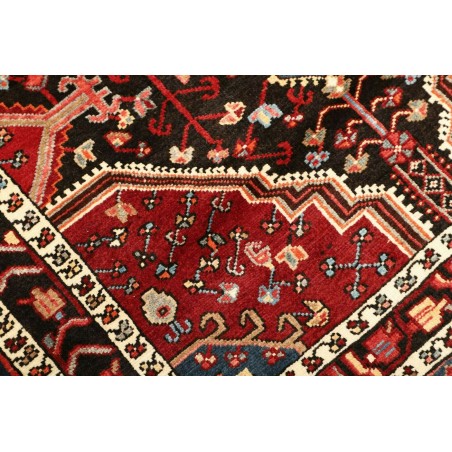 Tappeto Hamadan Persia grigio giallo 114x165