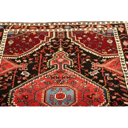 Tappeto Hamadan Persia grigio giallo 114x165