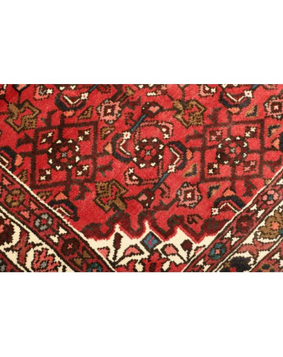 Tappeto Hamadan Persia marrone giallo 104x155