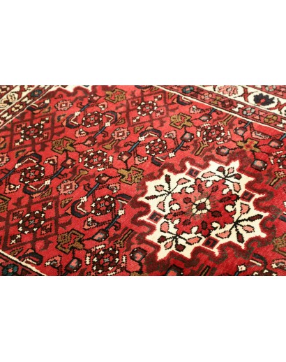 Tappeto Hamadan Persia marrone giallo 104x155