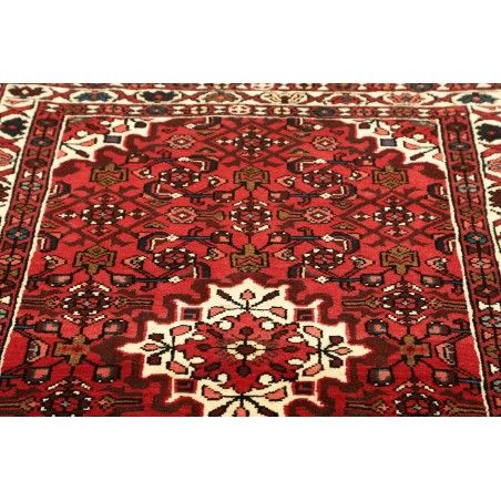 Tappeto Hamadan Persia marrone giallo 104x155