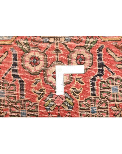 Tappeto Hamadan Persia marrone giallo 104x155