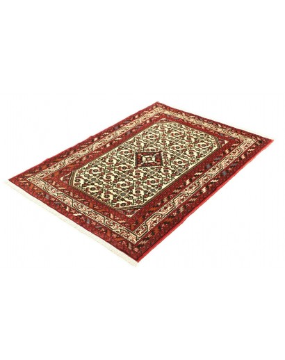 Tappeto Hamadan Persia marrone giallo 100x145