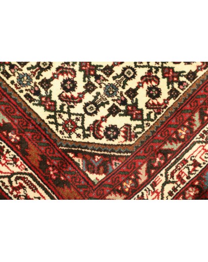 Tappeto Hamadan Persia marrone giallo 100x145