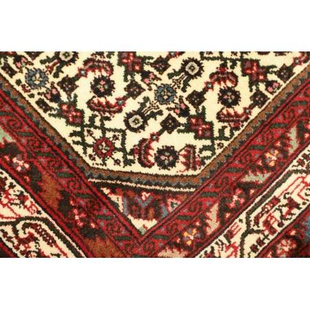 Tappeto Hamadan Persia marrone giallo 100x145
