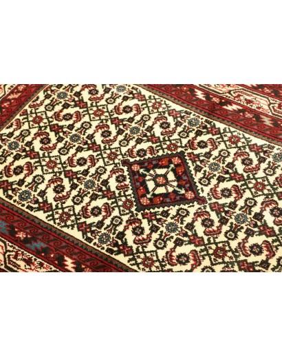 Tappeto Hamadan Persia marrone giallo 100x145