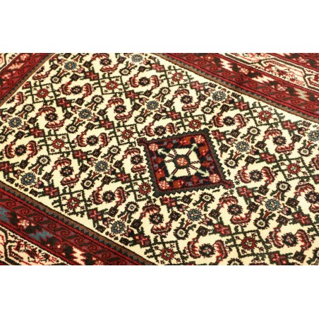 Tappeto Hamadan Persia marrone giallo 100x145