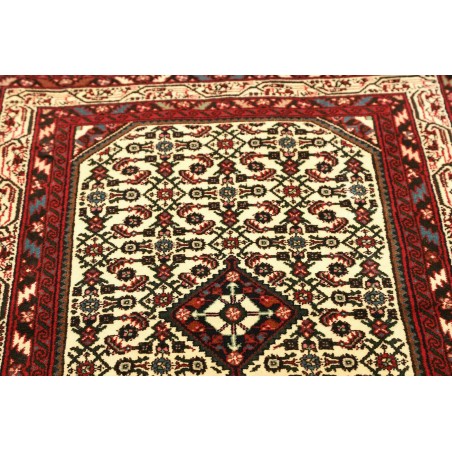 Tappeto Hamadan Persia marrone giallo 100x145