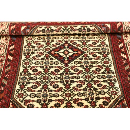 Tappeto Hamadan Persia marrone giallo 100x145
