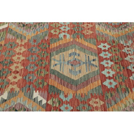 Tappeto Kilim Afghanistan bianco 402x596