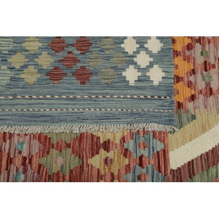 Tappeto Kilim Afghanistan bianco 402x596