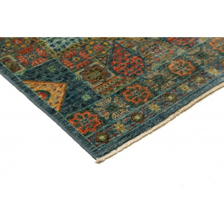 Tappeto Mamlouk Pakistan azzurro grigio 82x255