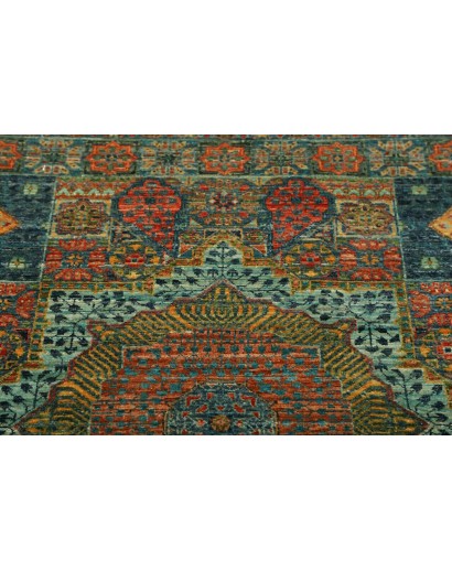 Tappeto Mamlouk Pakistan azzurro grigio 82x255