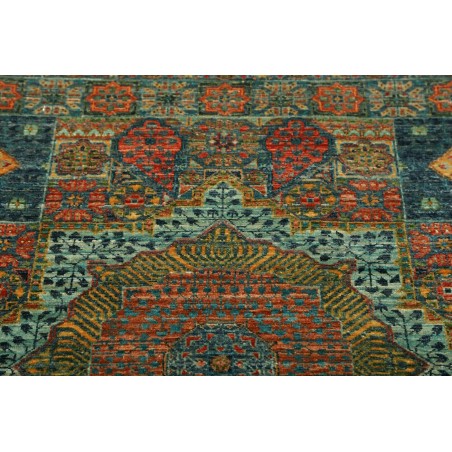 Tappeto Mamlouk Pakistan azzurro grigio 82x255