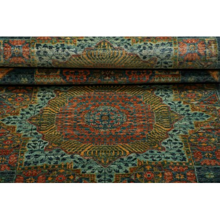 Tappeto Mamlouk Pakistan azzurro grigio 82x255