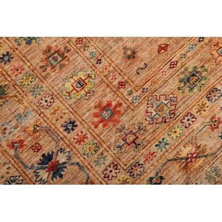 Tappeto Kazak Fine Pakistan arancione marrone 149x211