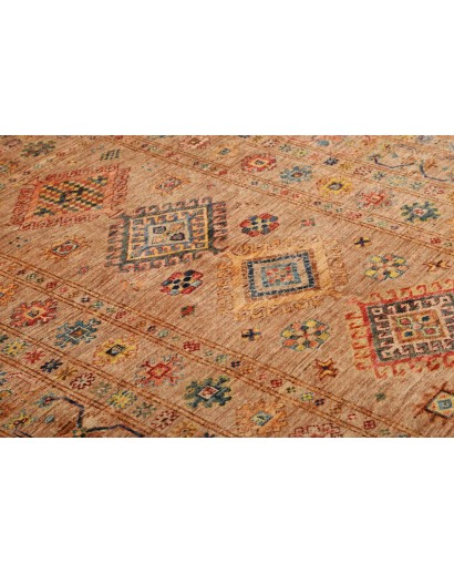 Tappeto Kazak Fine Pakistan arancione marrone 149x211