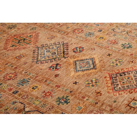 Tappeto Kazak Fine Pakistan arancione marrone 149x211