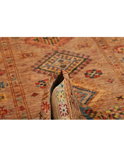 Tappeto Kazak Fine Pakistan arancione marrone 149x211