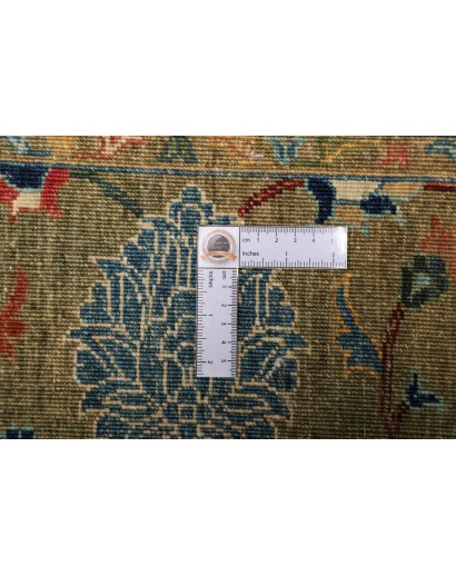 Tappeto Shahi Fine Pakistan marrone giallo 207x302