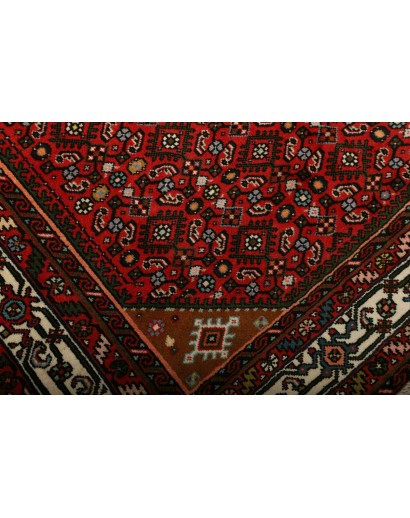 Tappeto Hamadan Persia marrone beige 150x198