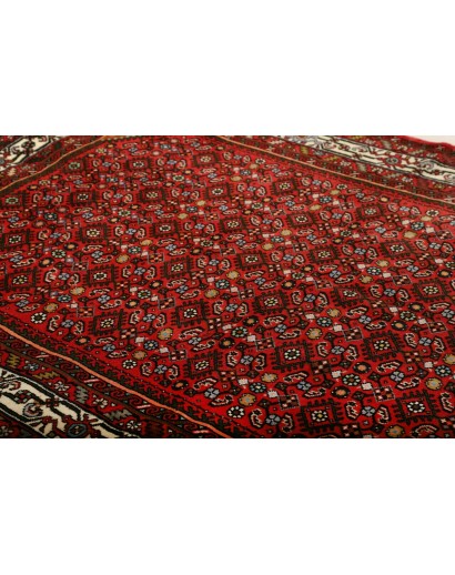 Tappeto Hamadan Persia marrone beige 150x198