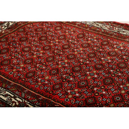 Tappeto Hamadan Persia marrone beige 150x198