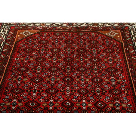 Tappeto Hamadan Persia marrone beige 150x198