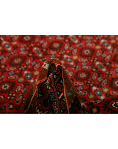 Tappeto Hamadan Persia marrone beige 150x198