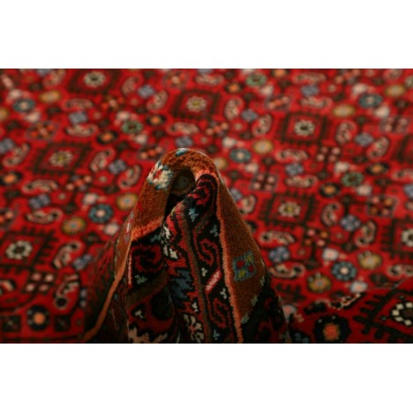 Tappeto Hamadan Persia marrone beige 150x198