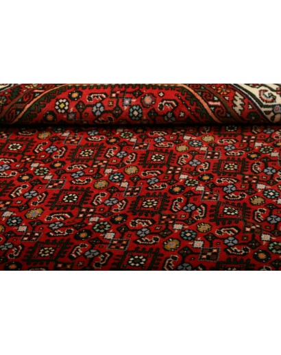 Tappeto Hamadan Persia marrone beige 150x198