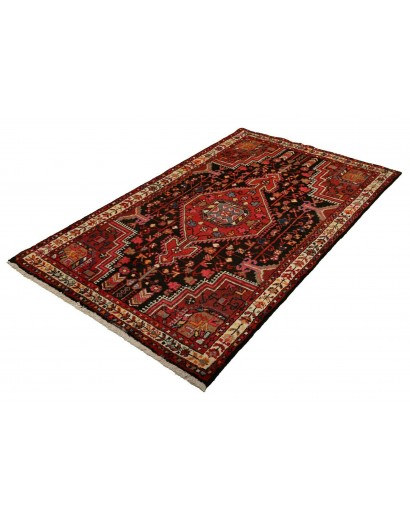 Tappeto Hamadan Persia marrone blu 120x193
