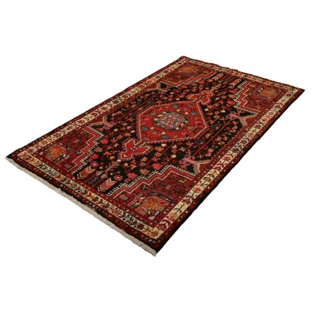 Tappeto Hamadan Persia marrone blu 120x193
