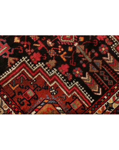 Tappeto Hamadan Persia marrone blu 120x193