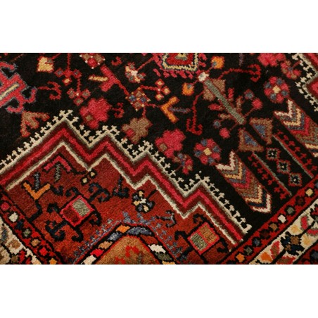 Tappeto Hamadan Persia marrone blu 120x193