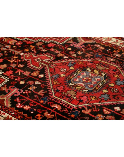 Tappeto Hamadan Persia marrone blu 120x193